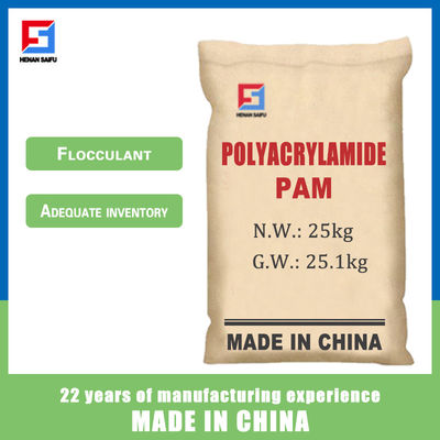 Anionische Polyacrylamidekorrels PAM Chemical Industrial Grade Additives 25kg/Zak