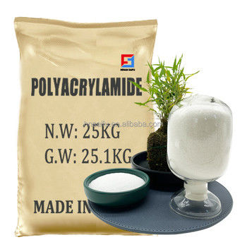 Multifunctioneel Chemisch Flocculant van de Waterbehandeling Niet-ionisch Anionisch Polyacrylamide Van kationen