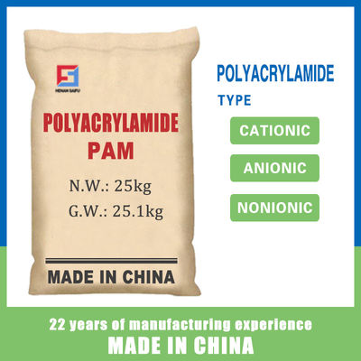 Chemische Plolyacrylamide-Flocculant Modder het Ontwateren Waterbehandeling Van kationen