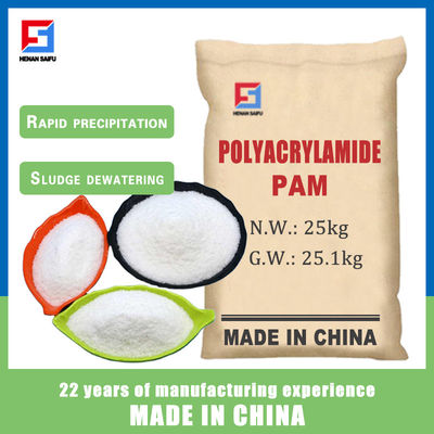 Chemische Plolyacrylamide-Flocculant Modder het Ontwateren Waterbehandeling Van kationen
