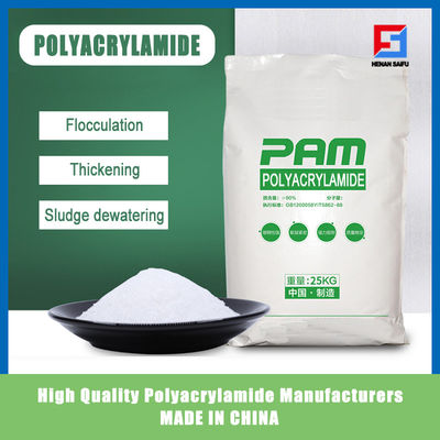 Niet-ionisch Anionisch Polyacrylamidepam CPAM APAM NPAM Poeder Van kationen voor Waterzuiveringsinstallatie