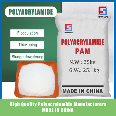 Polyacrylamideflocculant het Anionische de Modder van PAM Chemical For Mining Sewage Ontwateren
