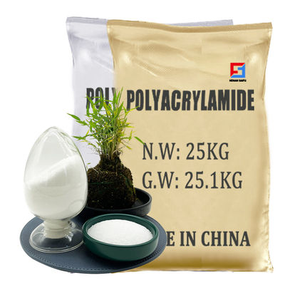 Van het het Poederpolyacrylamide van CPAM NPAM Witte het Water Zuiverende Agent