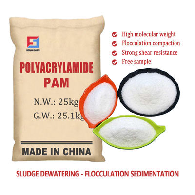 Chemische Hulpagent Anionic Flocculant Polyacrylamide PAM Chemiclas