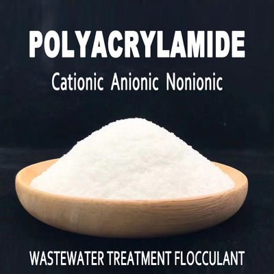 Industrieel afvalwaterflocculant Poeder Witte Chemische PAM Polyacrylamide